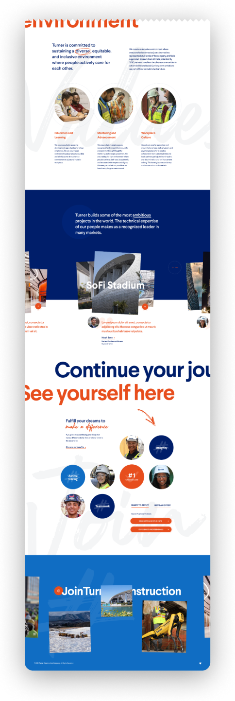 Microsite first